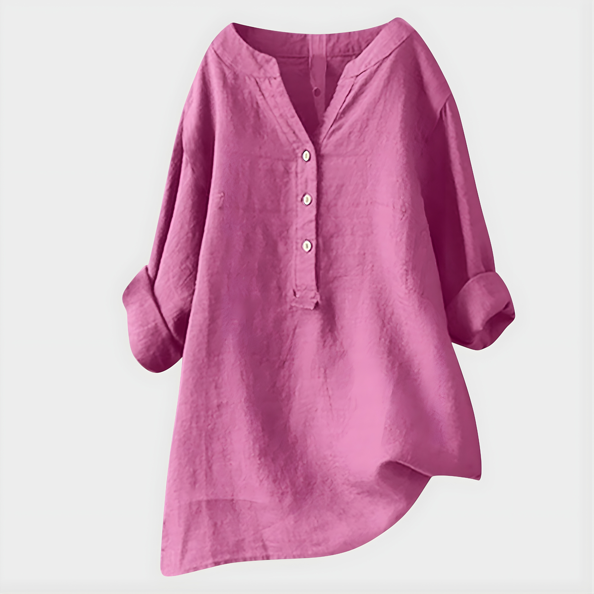 Tamsin | Relaxed V-Neck Blouse