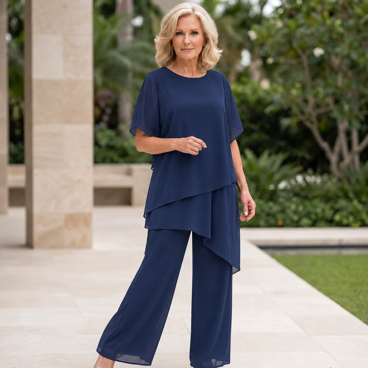 Celeste™ | Layered Palazzo Set