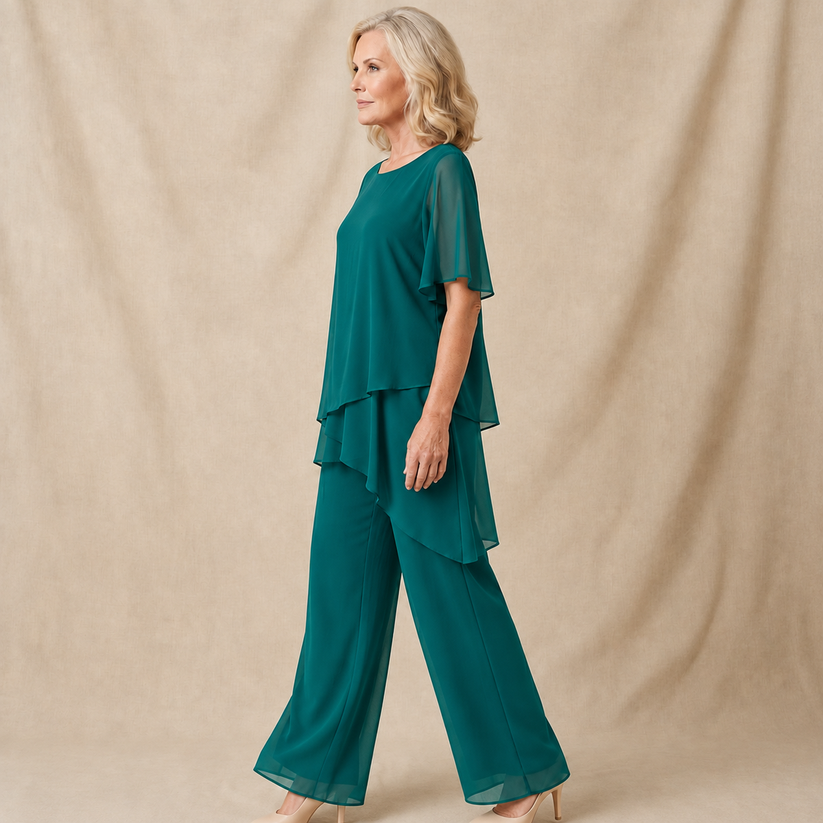 Celeste™ | Layered Palazzo Set