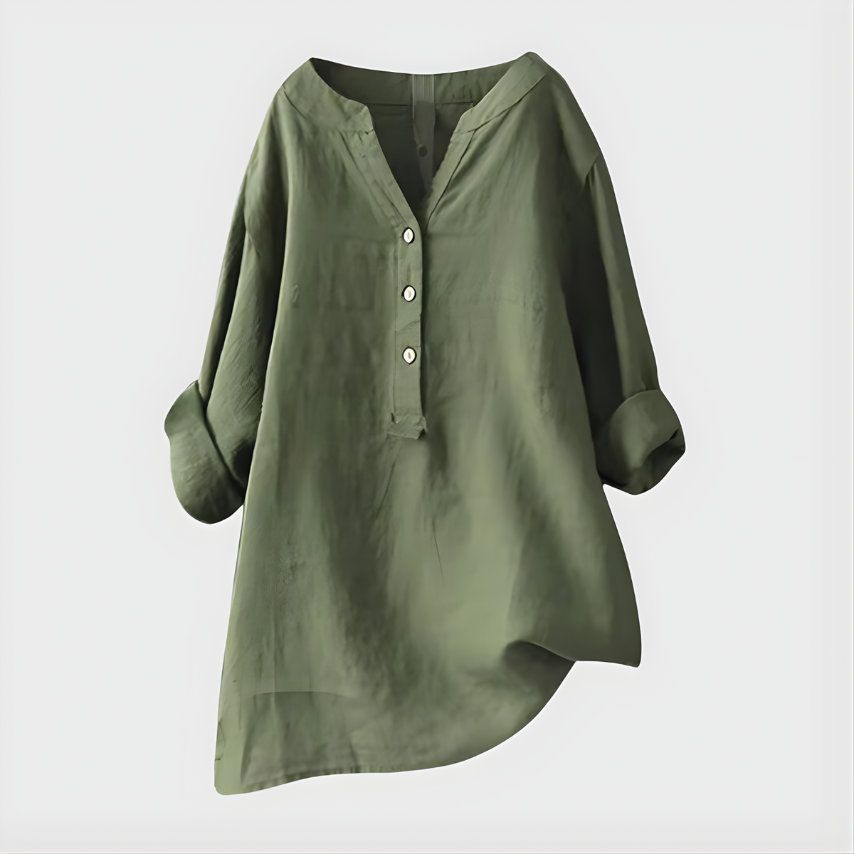 Tamsin | Relaxed V-Neck Blouse