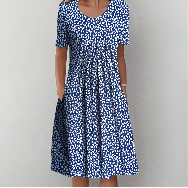 Celine | Draped Midi Dress