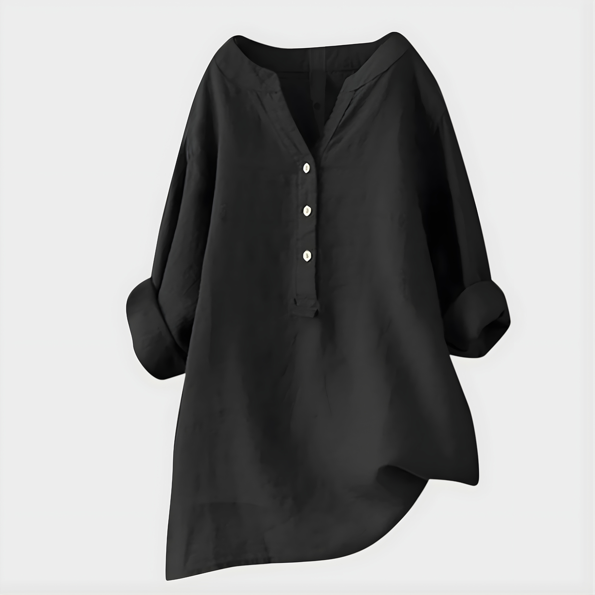 Tamsin | Relaxed V-Neck Blouse