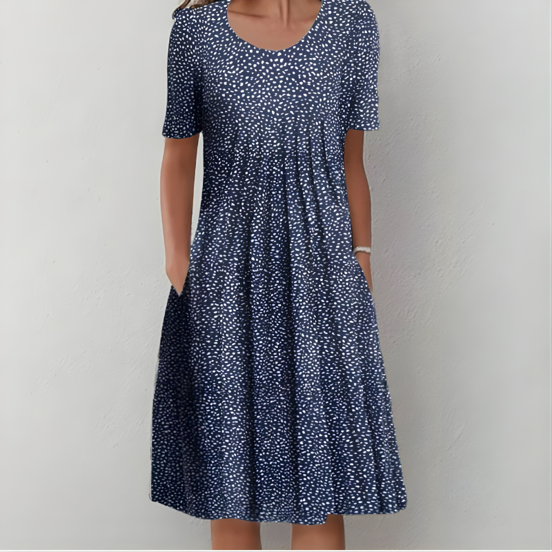 Celine | Draped Midi Dress