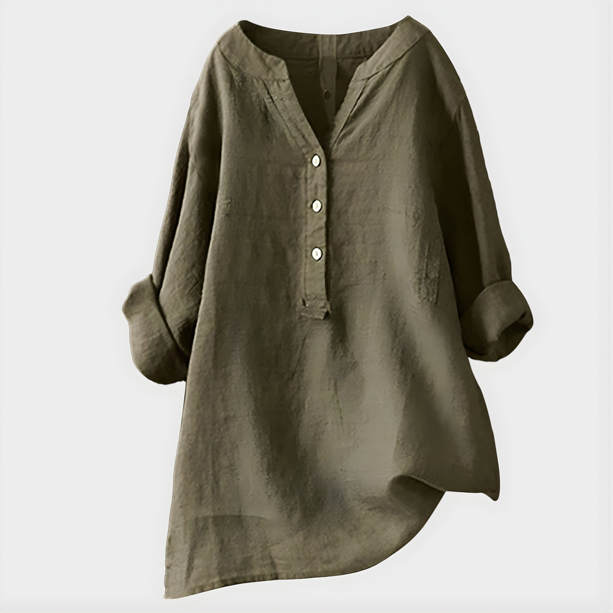 Tamsin | Relaxed V-Neck Blouse