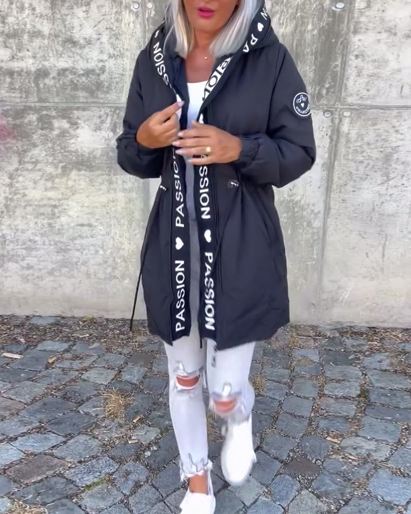 Nathalia™ Classic Jacket with Zip Closure