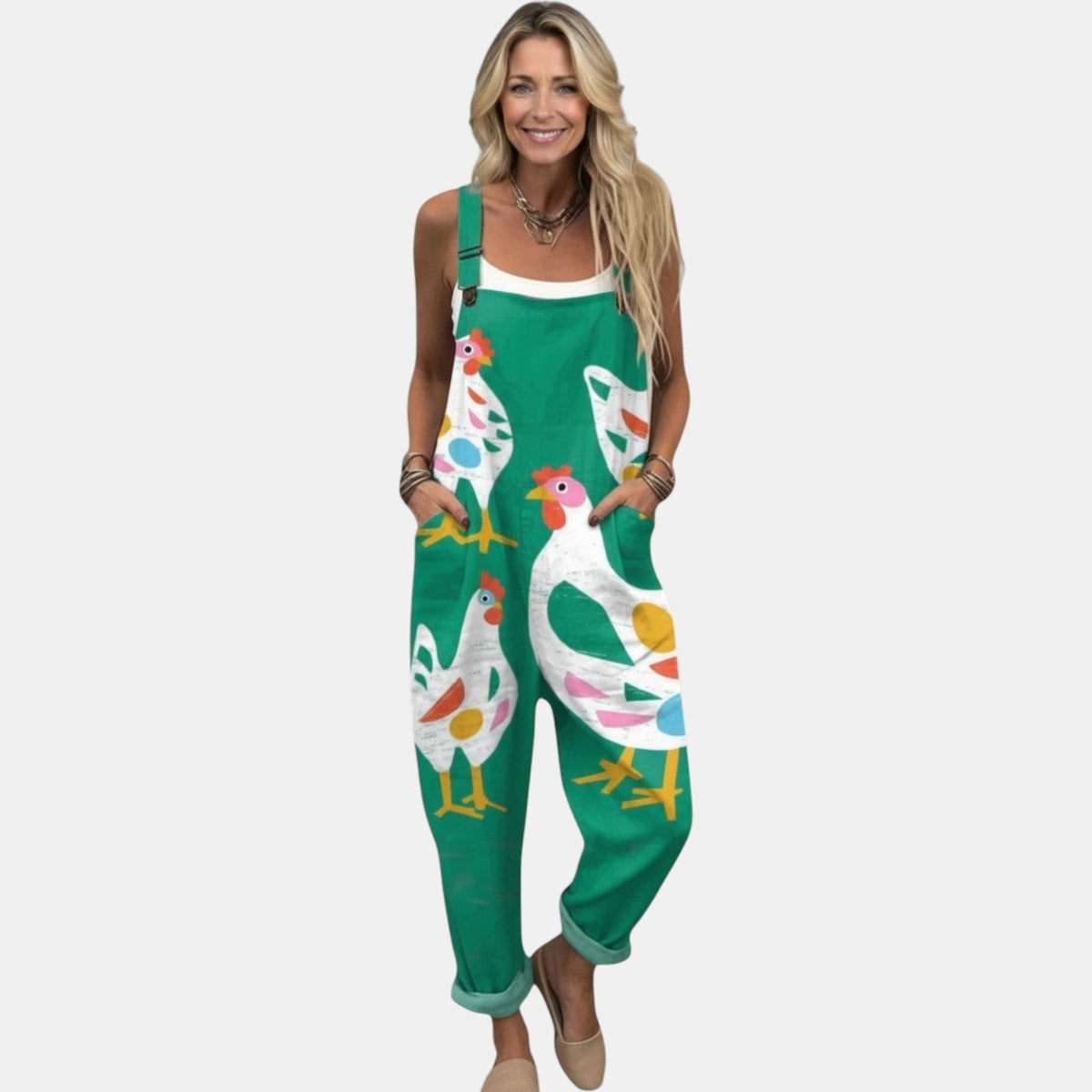 Alma™ - Comfortable Printed Overall