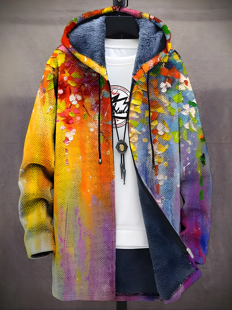 Caden™ - Luxurious Art-Inspired Zip-Up Hoodie