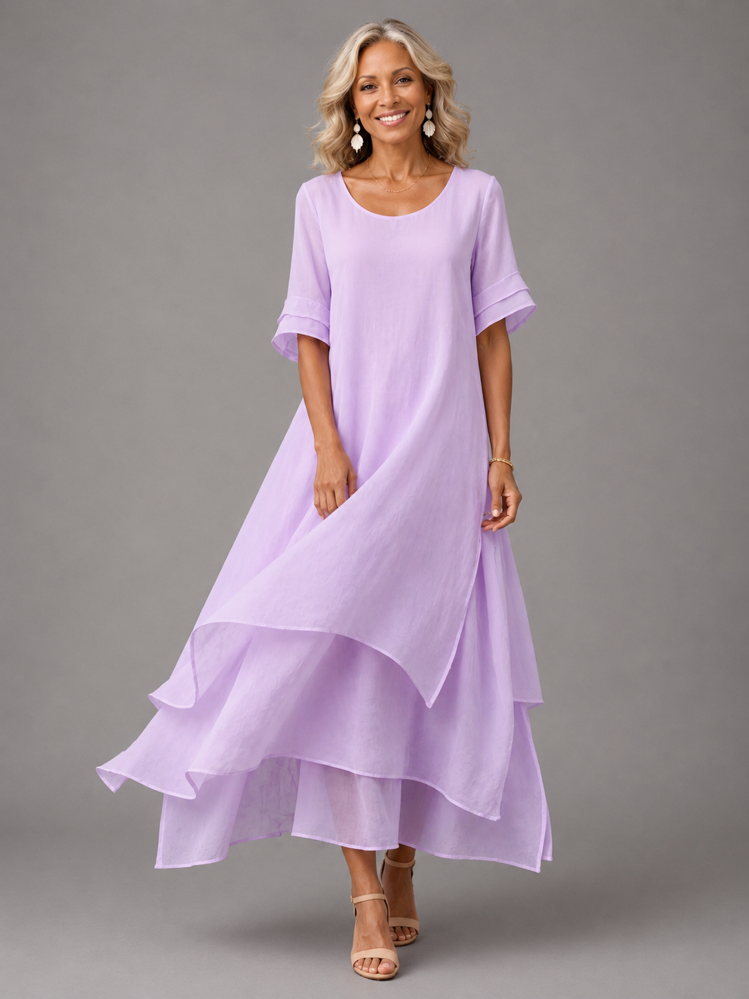 Iris | Tiered Maxi Dress