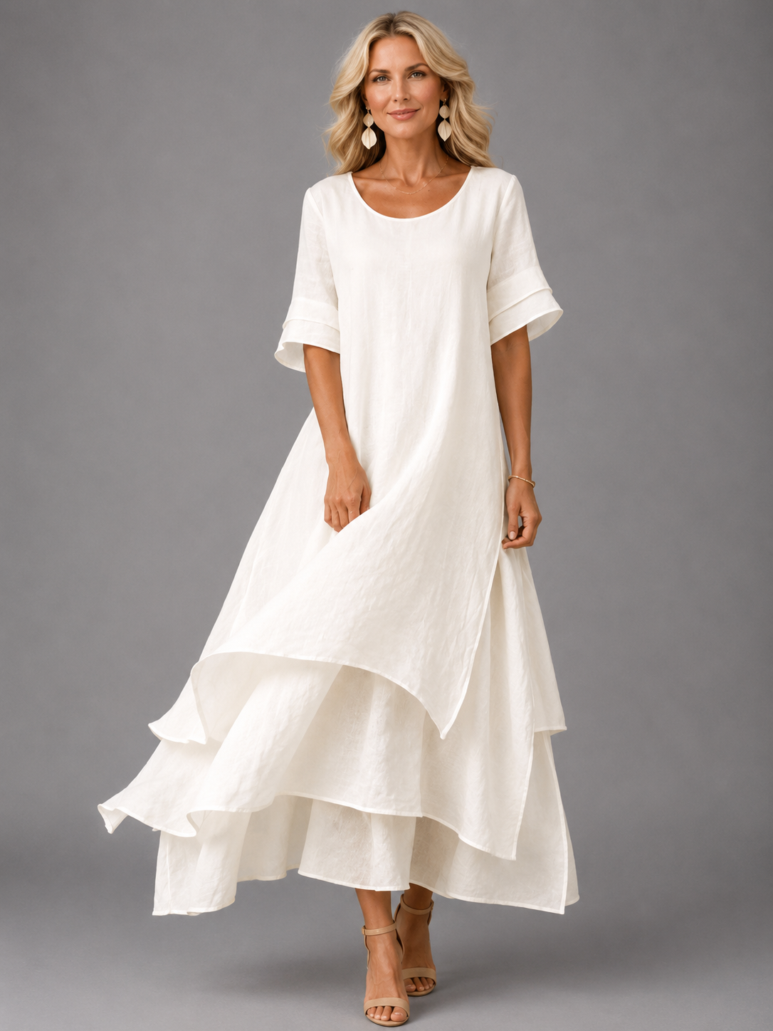 Iris | Tiered Maxi Dress