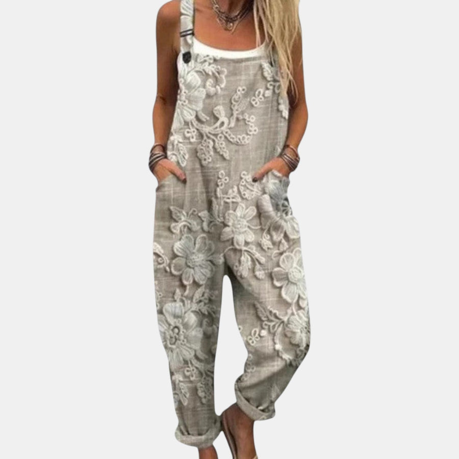 Clara™ - Comfortable Printed Overall