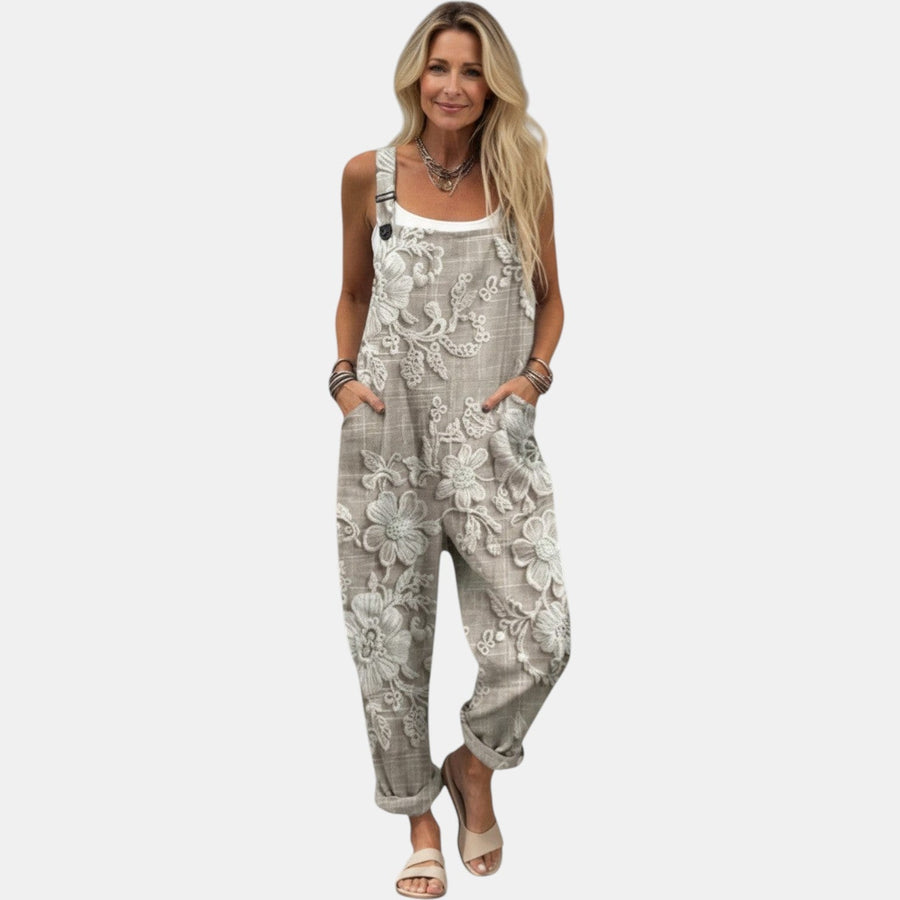 Clara™ - Comfortable Printed Overall