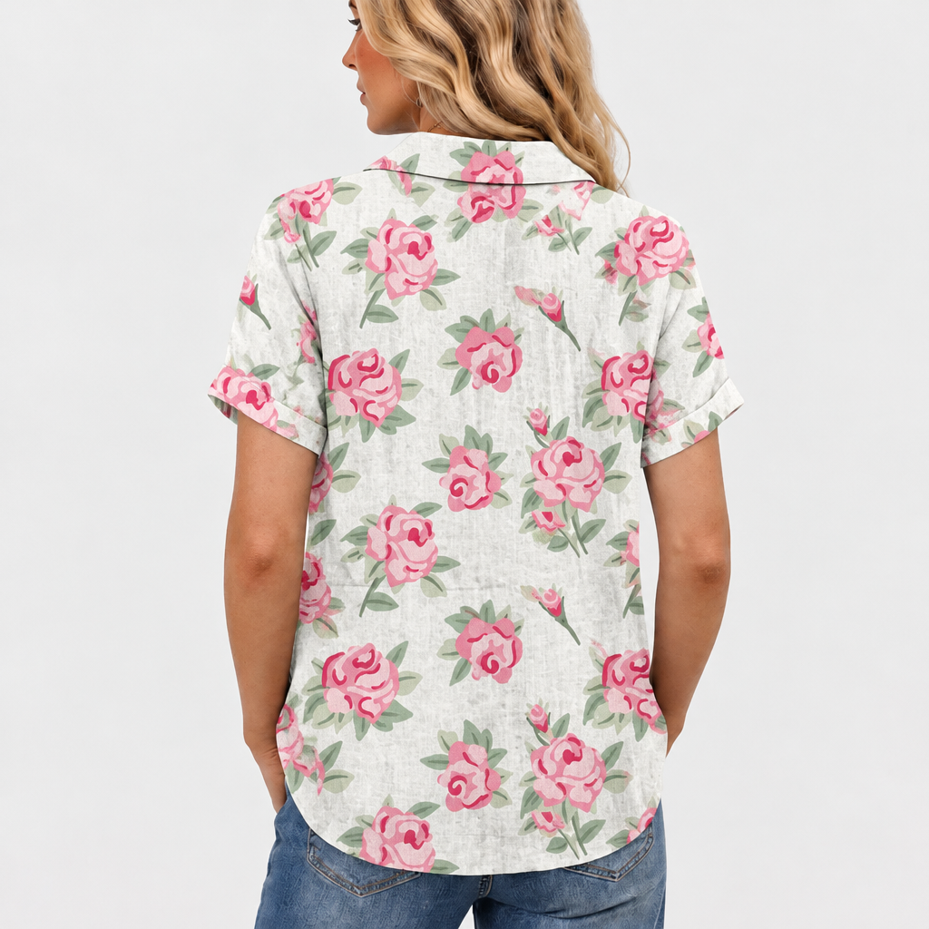 Lola | Rose Collared Top