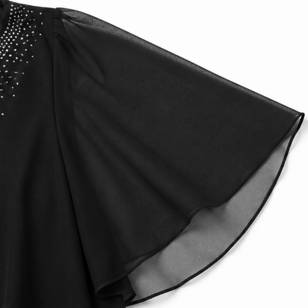 Eliza | Elegant Draped Overlay Dress