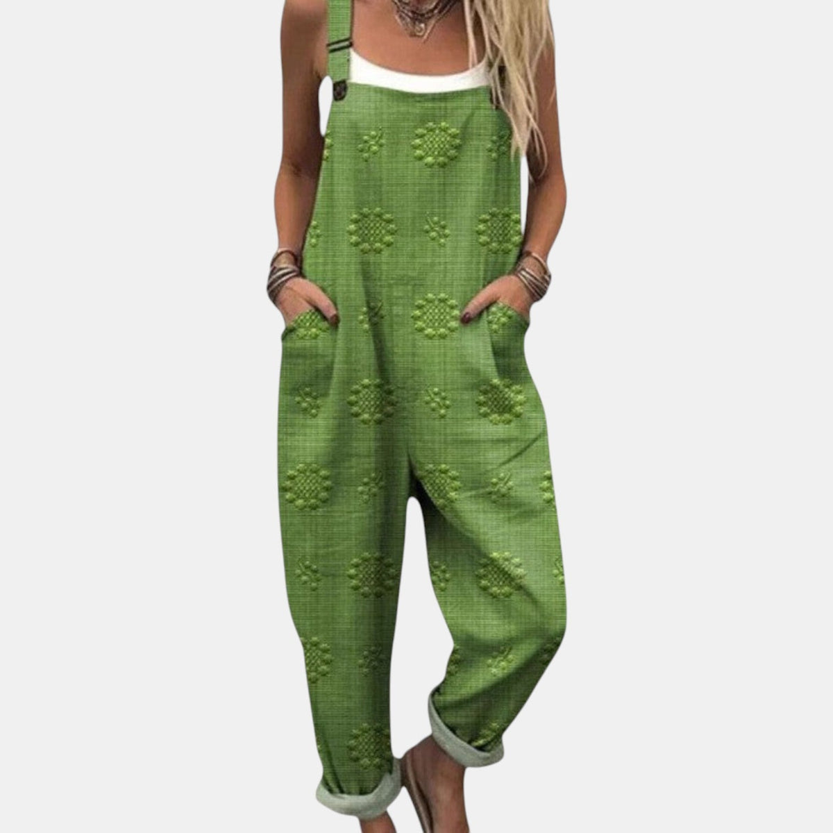 Laura™ - Comfortable Printed Overall