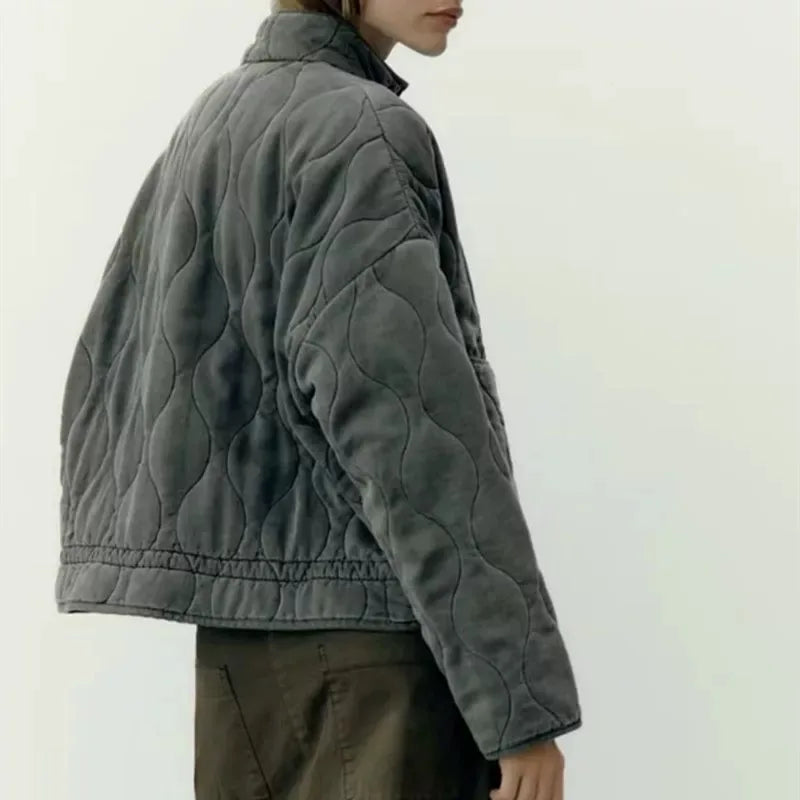 Megan™ Vintage Quilted Cotton Jacket
