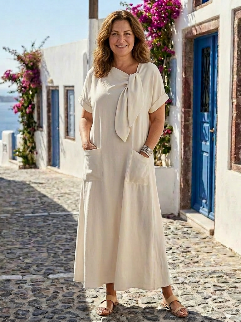 Eudora | Relaxed Pocket Maxi Dress