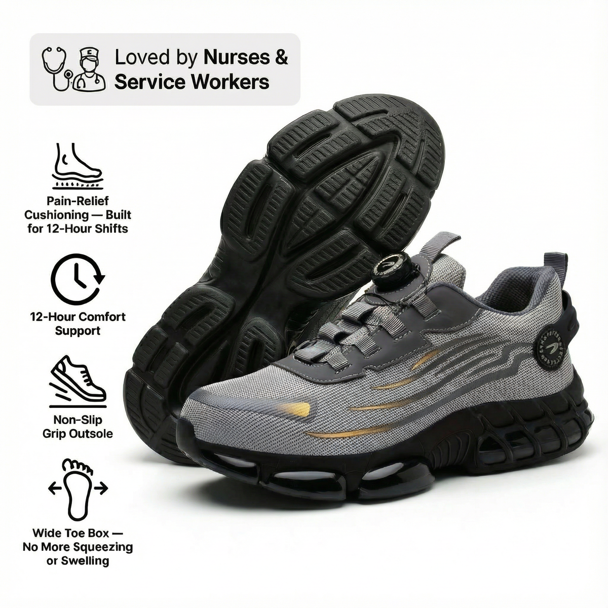 Jack | Steel Toe Work Sneakers