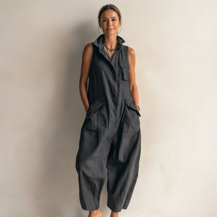 Veridia | Relaxed Utility Jumpsuit